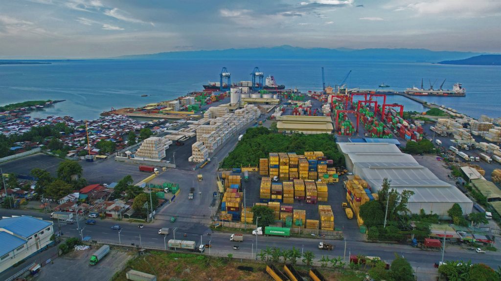 The whole terminal from the gulf side